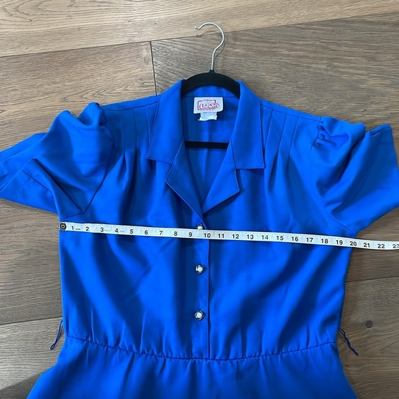 California Looks - Vintage 80s Dress Size 12 - Picture 10 of 13